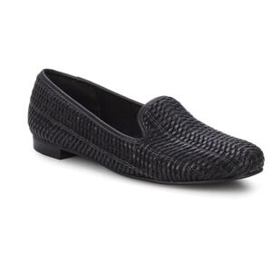 "Walking Cradles Foster Black Woven Flat, Women's Size 6M,Comfortable Stylish "